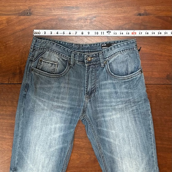 Men's Skyler Buffalo Blu Slim Straight Authentic Denim 32x32 - Picture 6 of 12